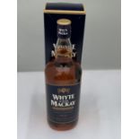A BOXED 1 LITRE WHYTE AND MACKAY BLENDERS STRENGTH SMOOTH SCOTCH WHISKY DOUBLE MATURED BOTTLED AT
