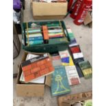 A LARGE QUANTITY OF VINTAGE AGRICULTURAL AND SURVEYING BOOKS