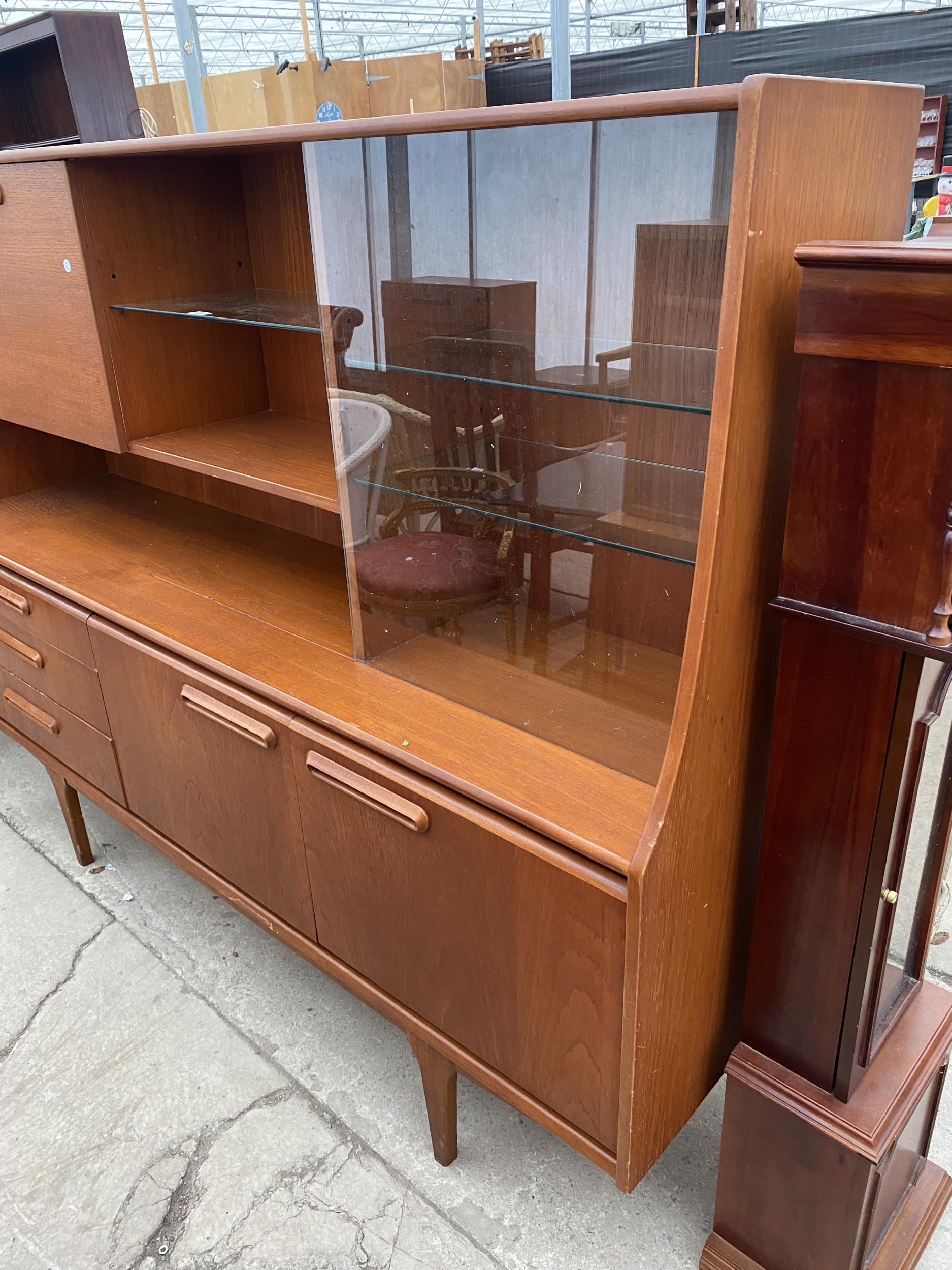 A RETRO TEAK G-PLAN STYLE SIDEBOARD 72" WIDE - Image 2 of 5