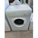 A WHITE HOTPOINT 7KG TUMBLE DRYER