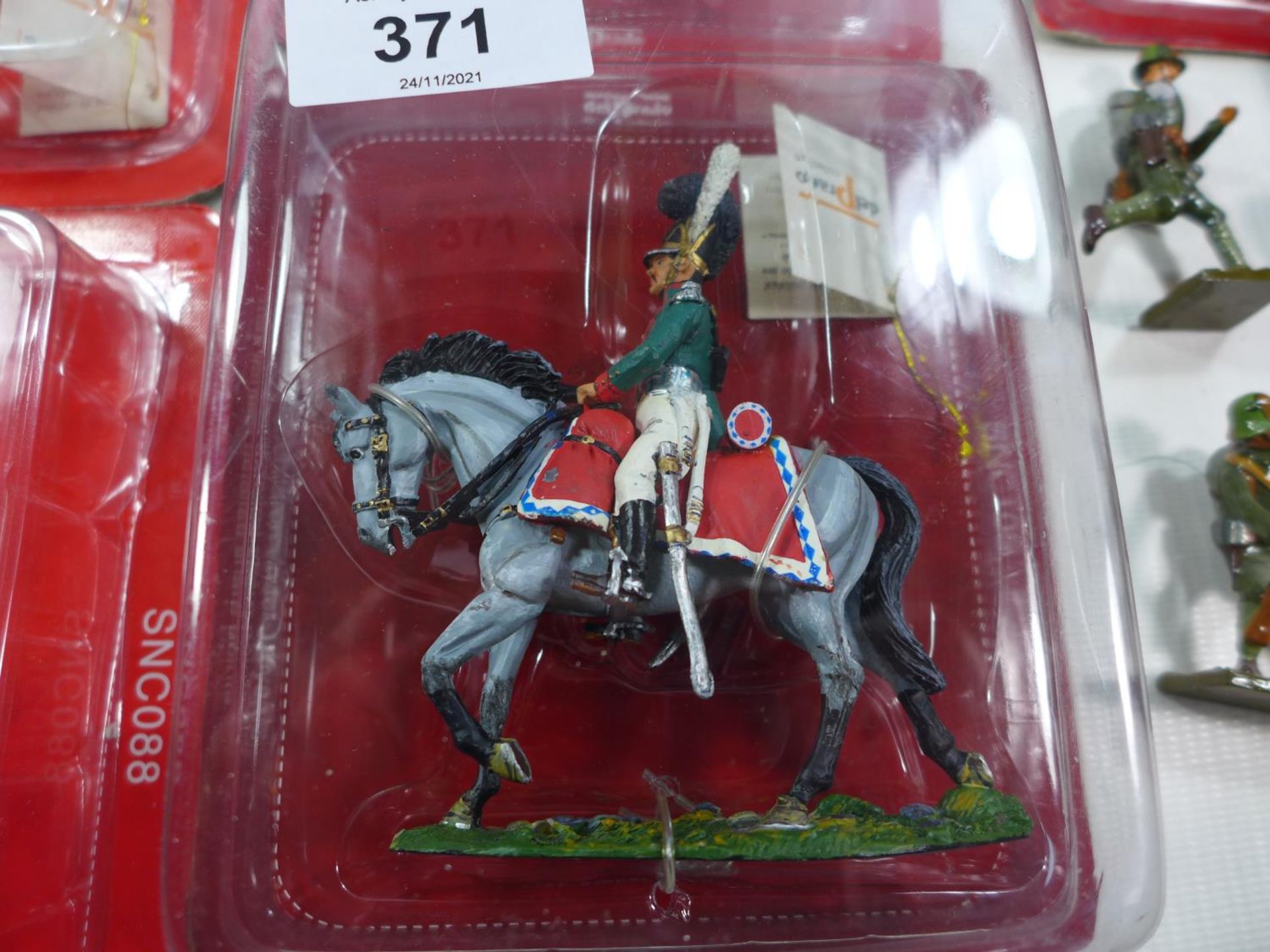 FOURTEEN BOXED HAND PAINTED DEL PRADO NAPOLEONIC WAR MOUNTED FIGURES TO INCLUDE MARSHALL BLUCHER - Image 2 of 4