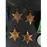 A WORLD WAR II MEDAL GROUP IN ORIGINAL BOX, 1939-45 STAR, AFRICA STAR, FRANCE AND GERMANY STAR,