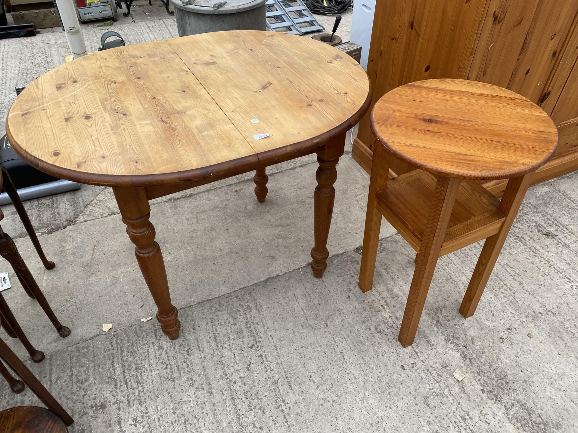 TWO PINE TABLES