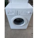 A WHITE BOSCH CLASSIXX 1200 SLIMLINE WASHING MACHINE