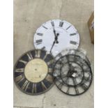 A SELECTION OF VINTAGE STYLE WALL CLOCKS
