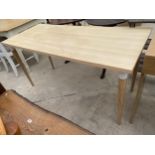 A MODERN OFFICE TABLE, 55 X 24"