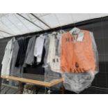 AN ASSORTMENT OF LADIES CLOTHING TO INCLUDE HUGO BOSS AND FRENCH CONNECTION ETC