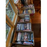 A LARGE COLLECTION OF BLUERAY AND DVDS, CLASSICAL MUSIC CDS ETC