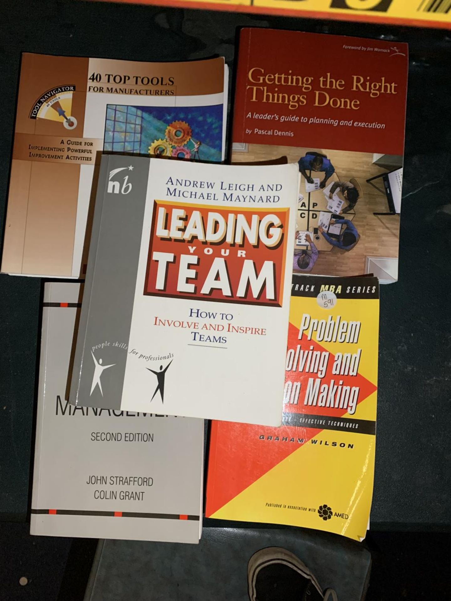 FIVE BOOKS FOR BUSINESS SELF MANAGEMENT - Image 2 of 2