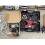 A POWER DEVIL ELECTRIC SANDER AND A HEAT GUN