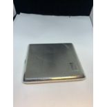 A HALLMARKED BIRMINGHAM SILVER CIGARETTE CASE GROSS WEIGHT 137 GRAMS