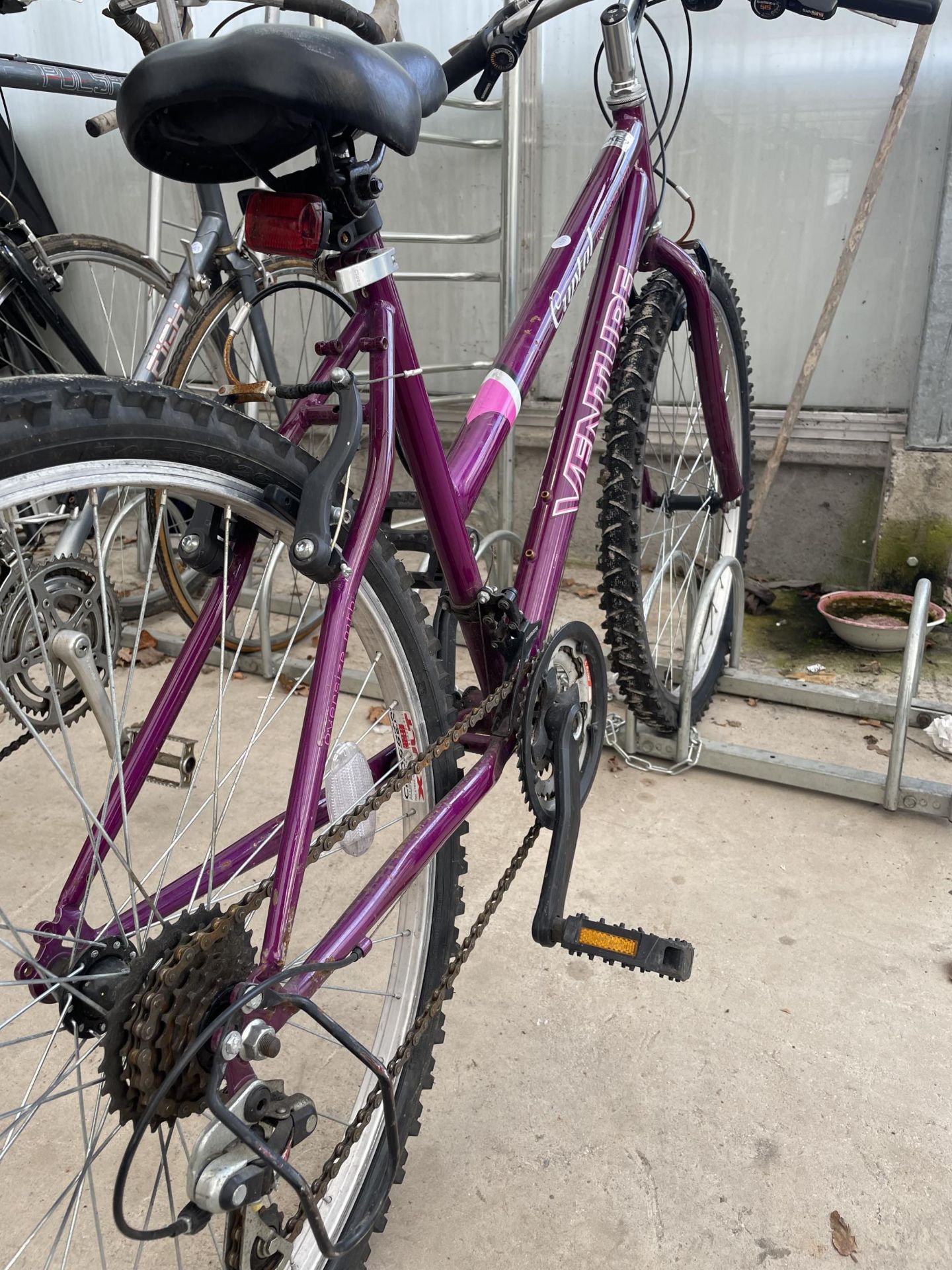 A LADIES VENTURE CRYSTSAL OVERSIZE MTB BIKE WITH 18 SPEED SHIMANO GEAR SYSTEM - Image 2 of 3