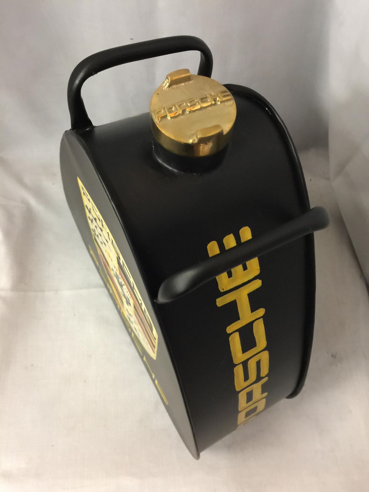 A BLACK PORSCHE PETROL CAN - Image 3 of 3