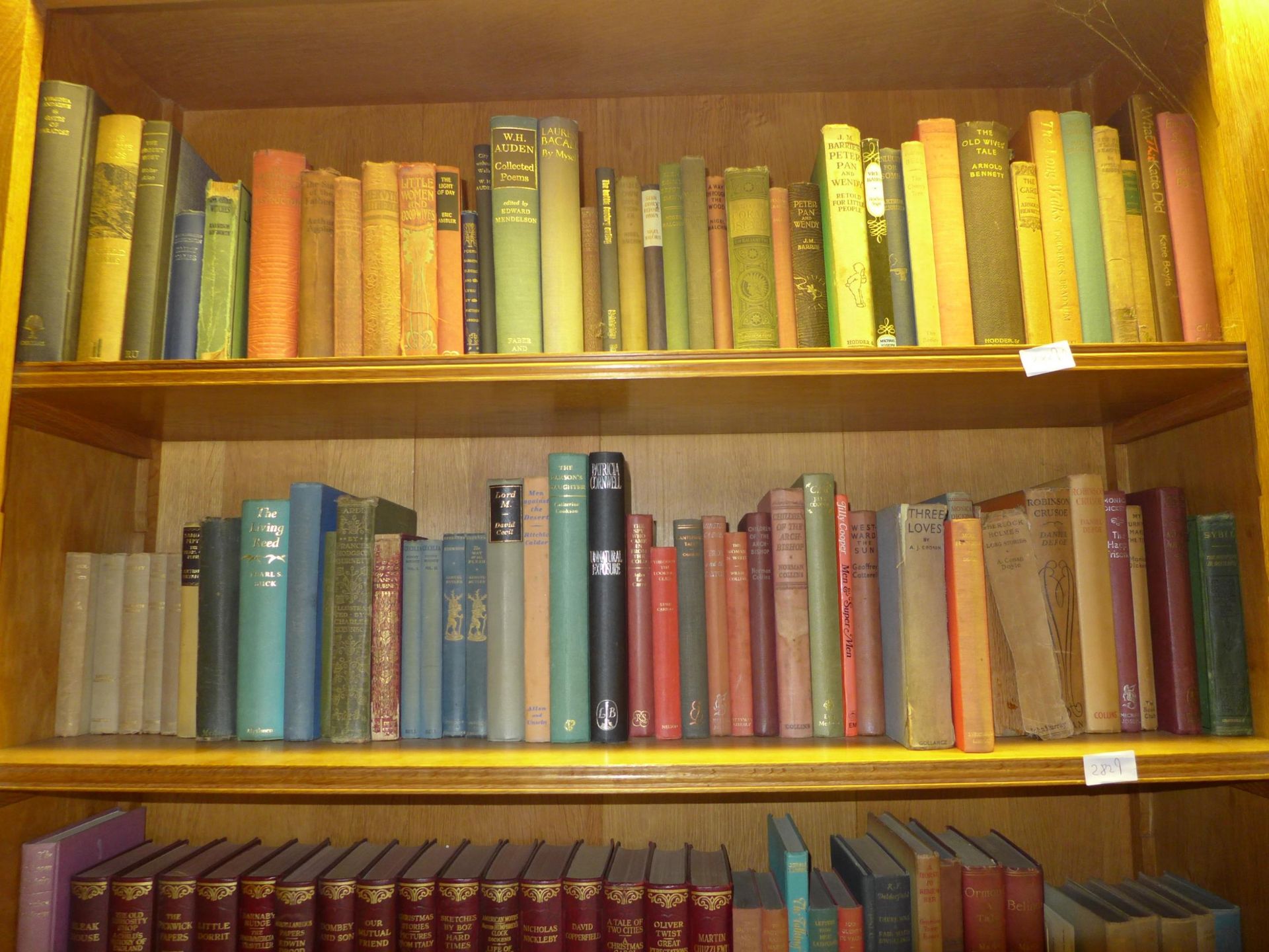 A HUNDRED BOOKS TO INCLUDE LITTLE WOMEN, LANCASHIRE WITCHES, PETER PAN, RUDYARD KIPLING ETC