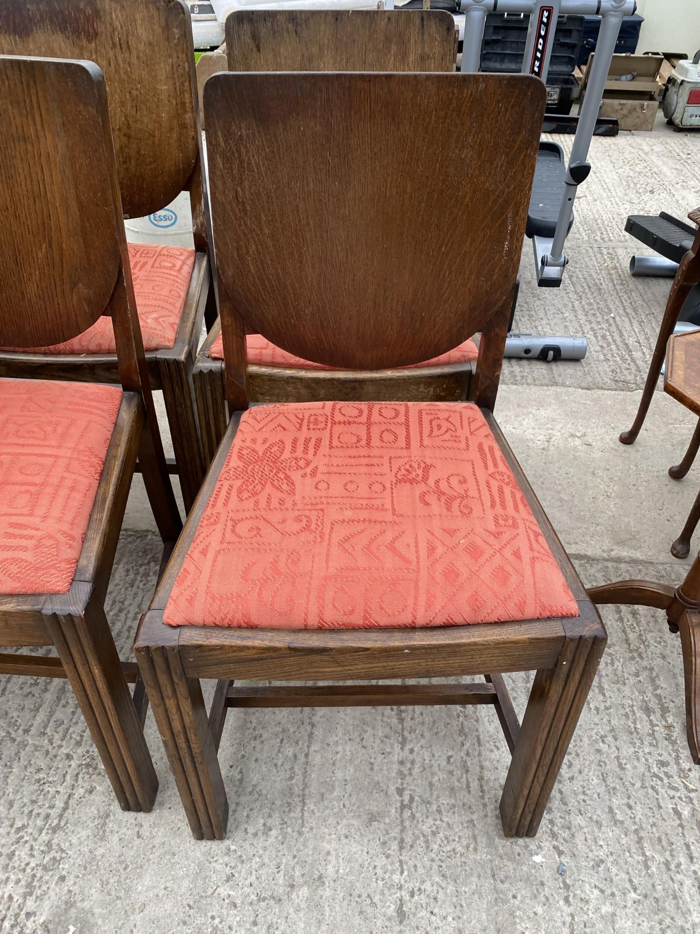 FOUR OAK MID 20TH CENTURY DINING CHAIRS - Image 2 of 5