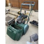 A BALMORAL 14S PETROL ENGINE LAWN MOWER