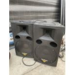 A PAIR OF LARGE CELSTION ROAD SPEAKERS