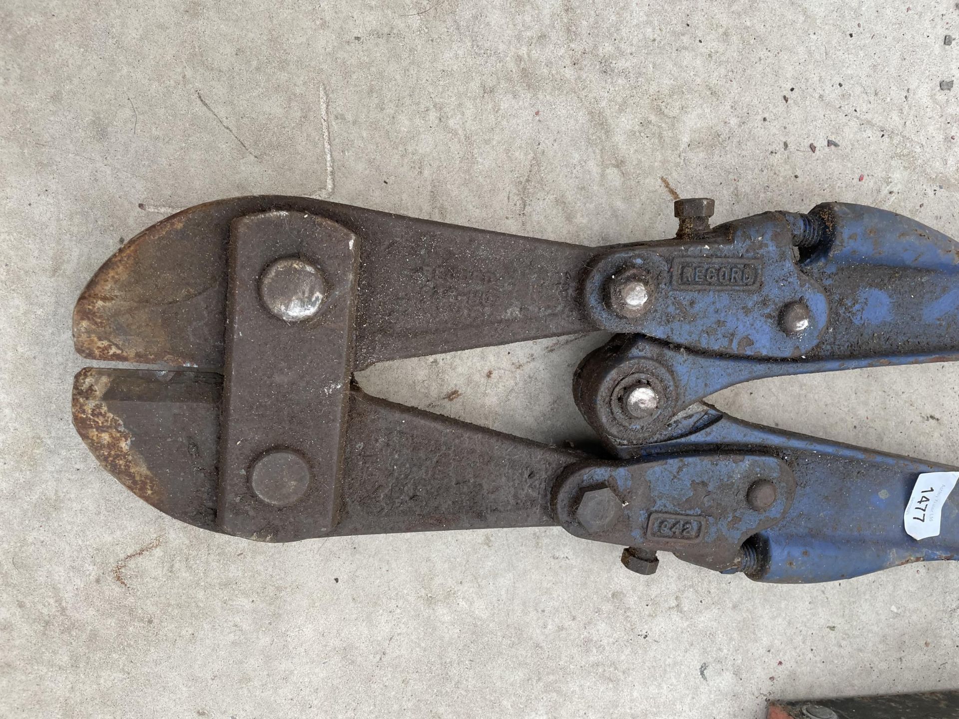 A SET OF HEAVY DUTY RECORD BOLT CUTTERS - Image 2 of 3