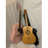 TWO ACCOUSTIC GUITARS