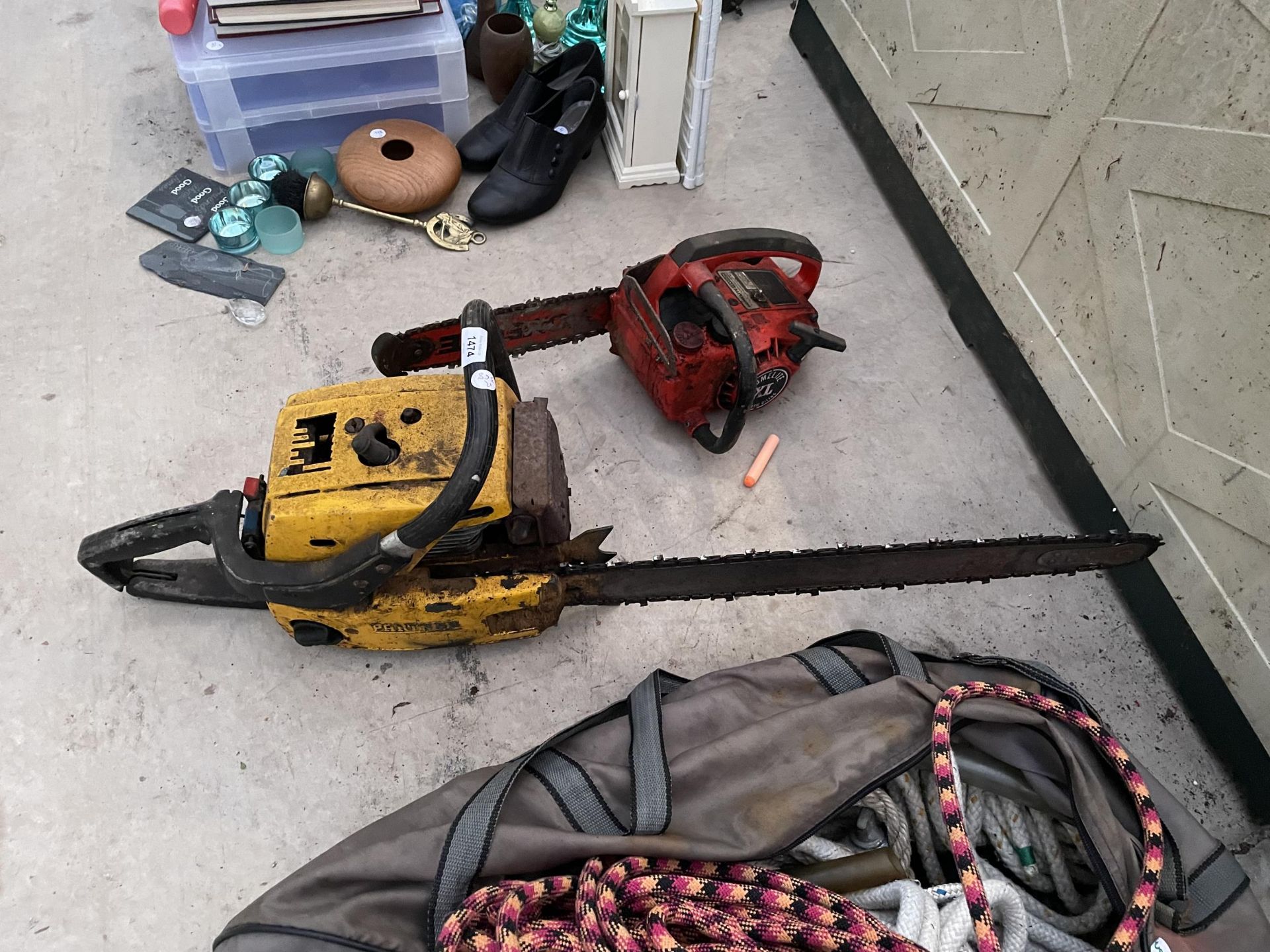 A PARTNER PETROL CHAINSAW AND A HOMELITE PETROL CHAINSAW - Image 2 of 3