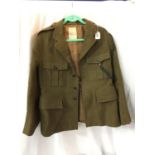 A LIGHT INFANTRY NCO'S JACKET DATED 1967