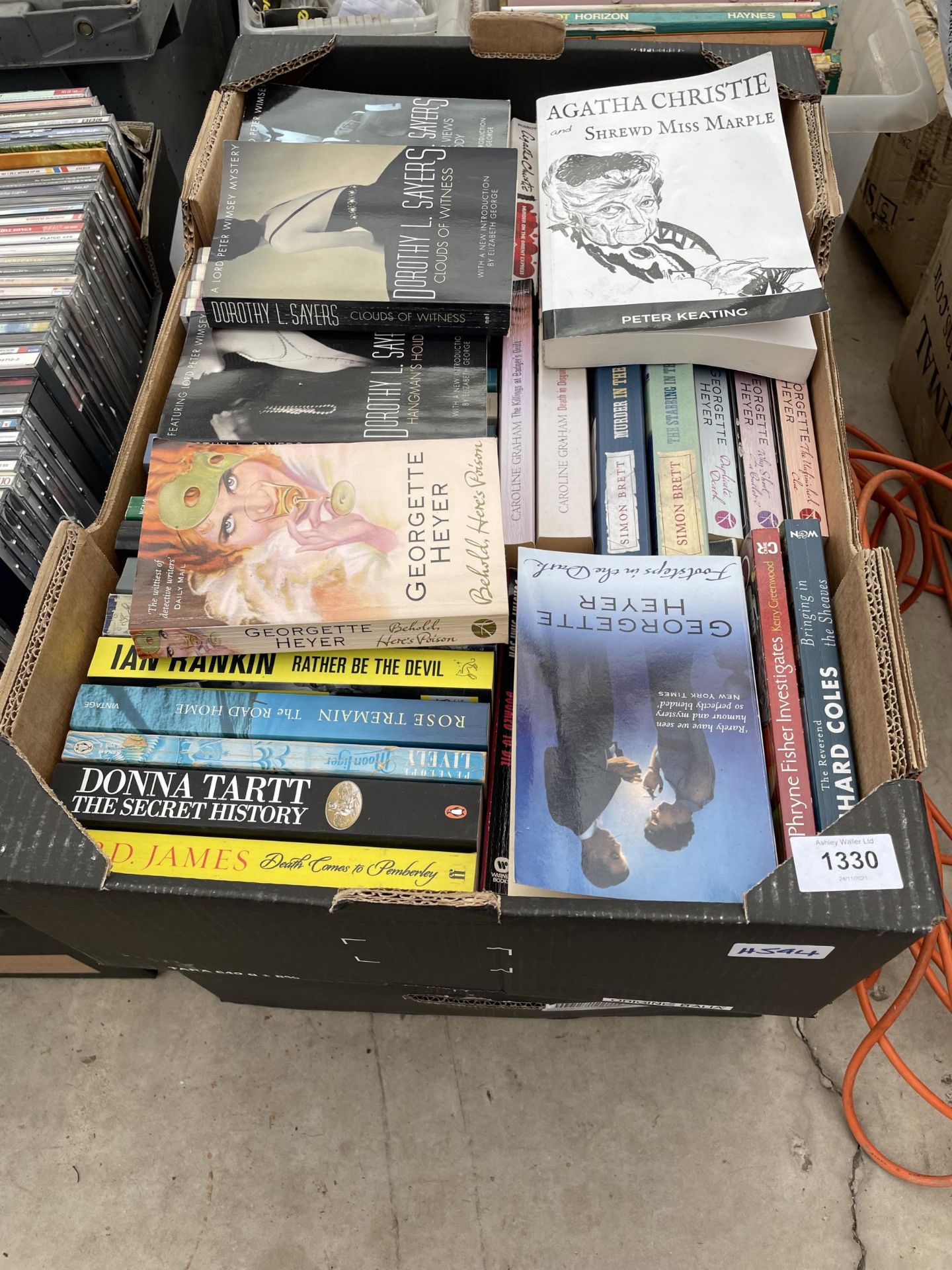 A LARGE ASSORTMENT OF NOVELS AND FURTHER BOOKS