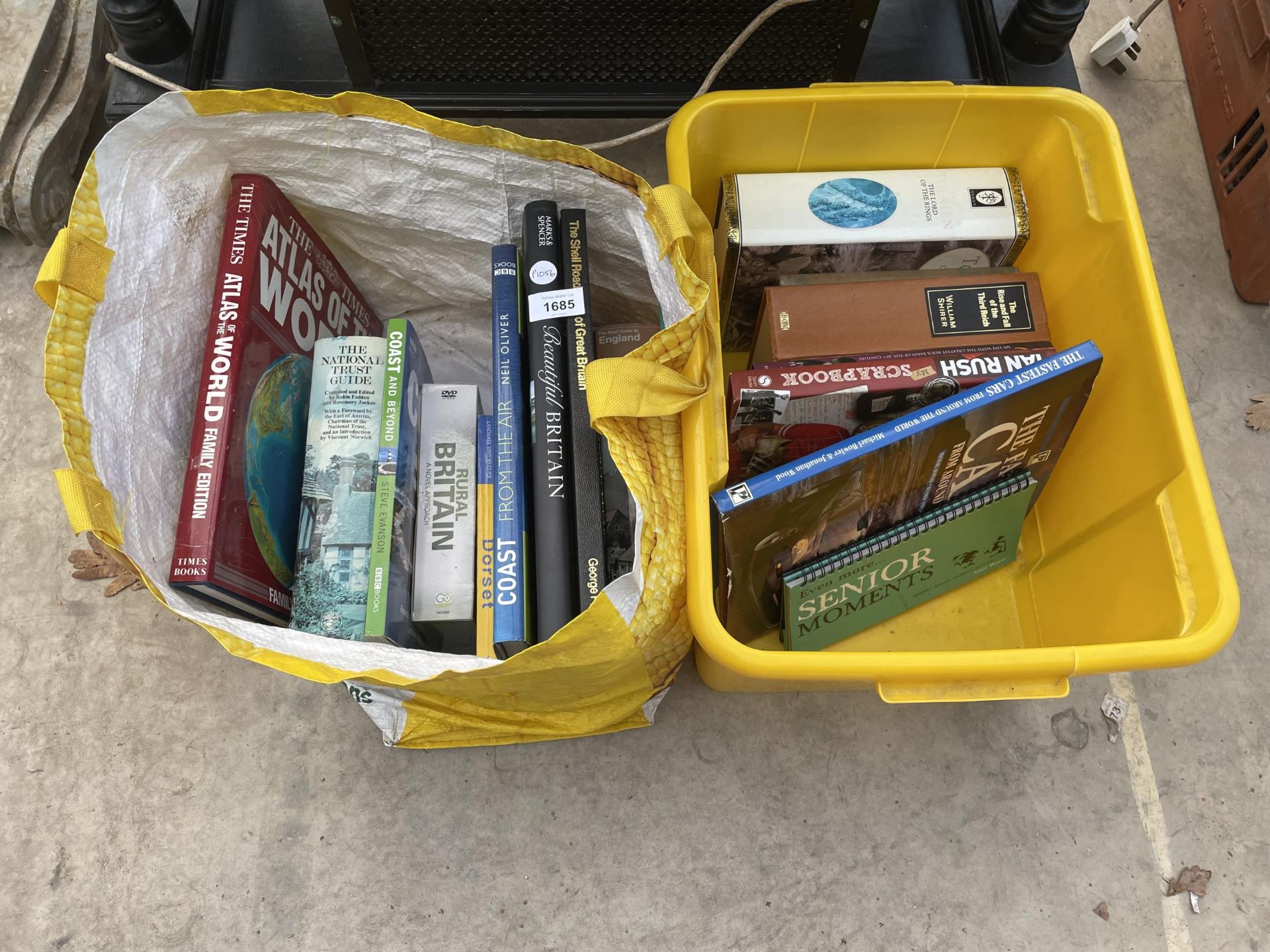 AN ASSORTMENT OF BOOKS TO MAINLY INCLUDE NATURE BOOKS