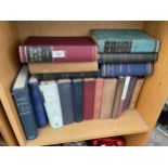 AN ASSORTMENT OF VINTAGE BOOKS