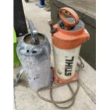 TWO WATER PUMP SPRAYERS TO INCLUDE A STHIL