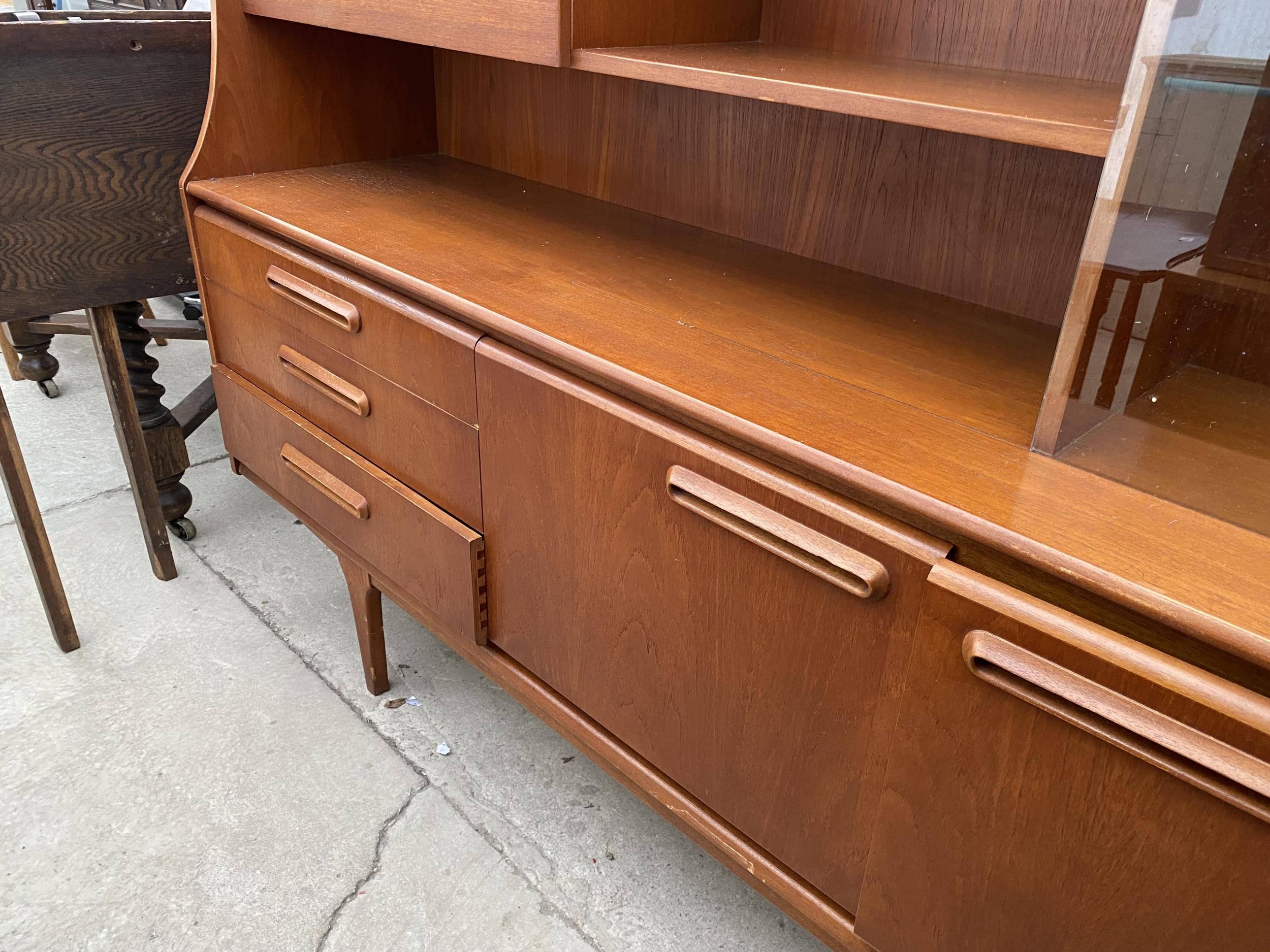 A RETRO TEAK G-PLAN STYLE SIDEBOARD 72" WIDE - Image 4 of 5