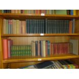 EIGHTY EIGHT BOOKS TO INCLUDE SIR WALTER SCOTT WAVERLEY NOVELS, POETRY, KNIGHTS, CABINET