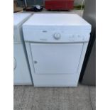 A WHITE ZANUSSI TUMBLE DRYER