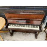 AN OVERSTRUNG PIANO (HICKIE & HICKIE LTD, GLOVES)