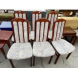 A SET OF FOUR MODERN PICADILLY DINING CHAIRS