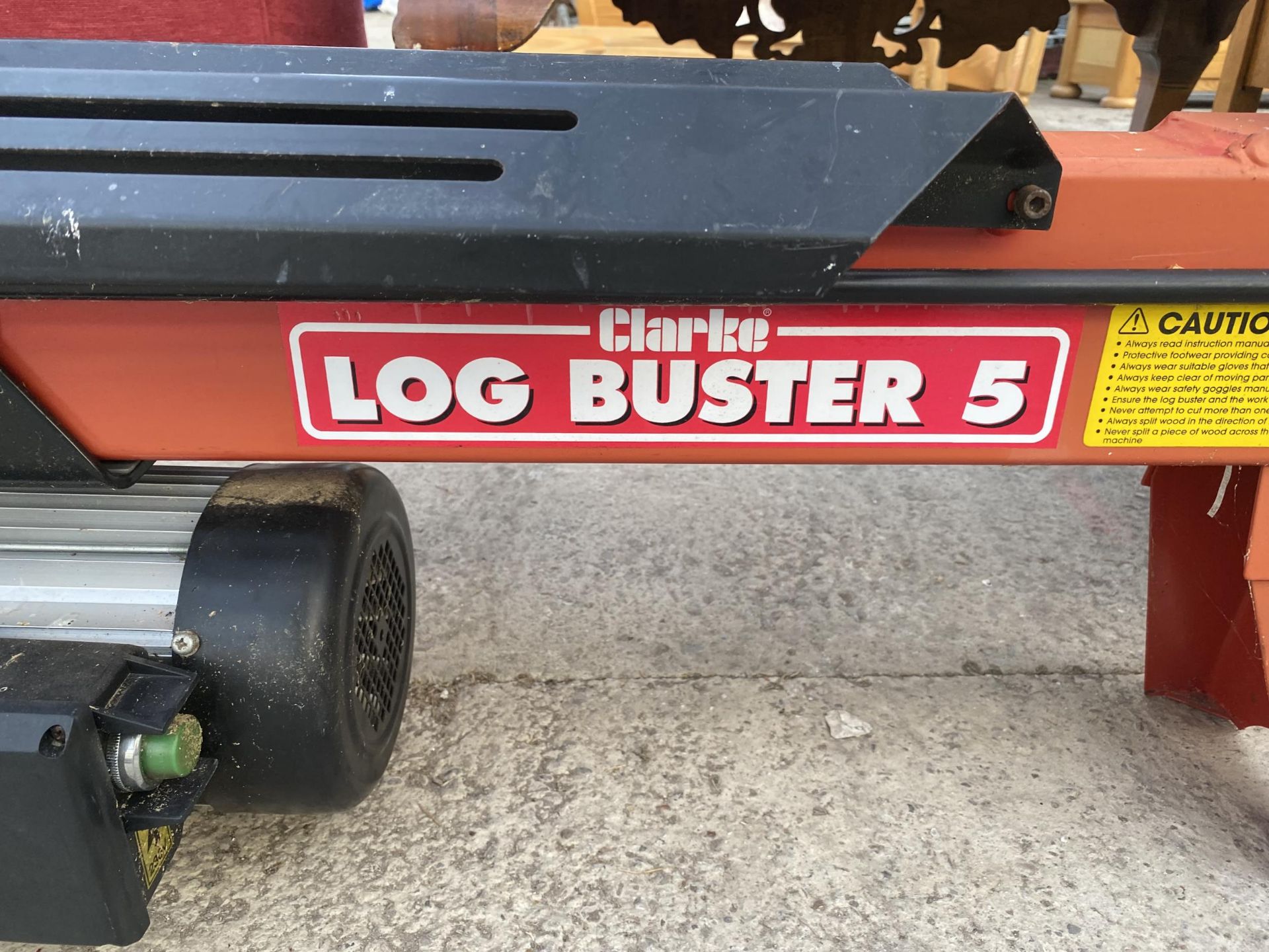 AN ELECTRIC LOG BUSTER 5 - Image 2 of 2