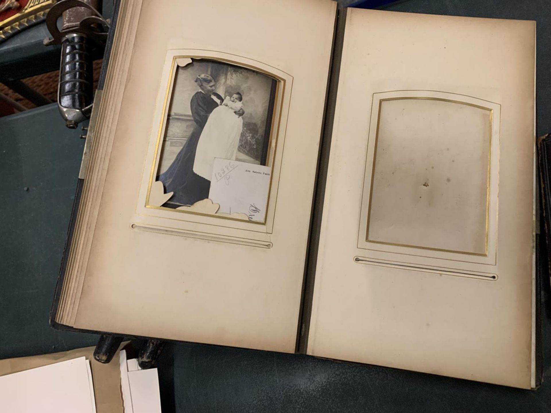 TWO EARLY 1900'S PHOTOGRAPH ALBUMS FILLED WITH FAMILY PHOTOS - Image 4 of 5