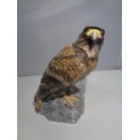 A CERAMIC GOLDEN EAGLE FIGURE FROM THE LEONARDO COLLECTION