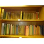 SIXTY SEVEN BOOKS TO INCLUDE LEATHER BOUND EXAMPLES, THACKERAY, WINTERTONS WONDERINGS, HEIDI ETC