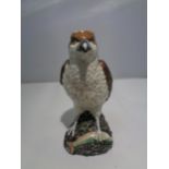 A CERAMIC OSPREY BENEAGLES WHISKEY DECANTER BY BESWICK