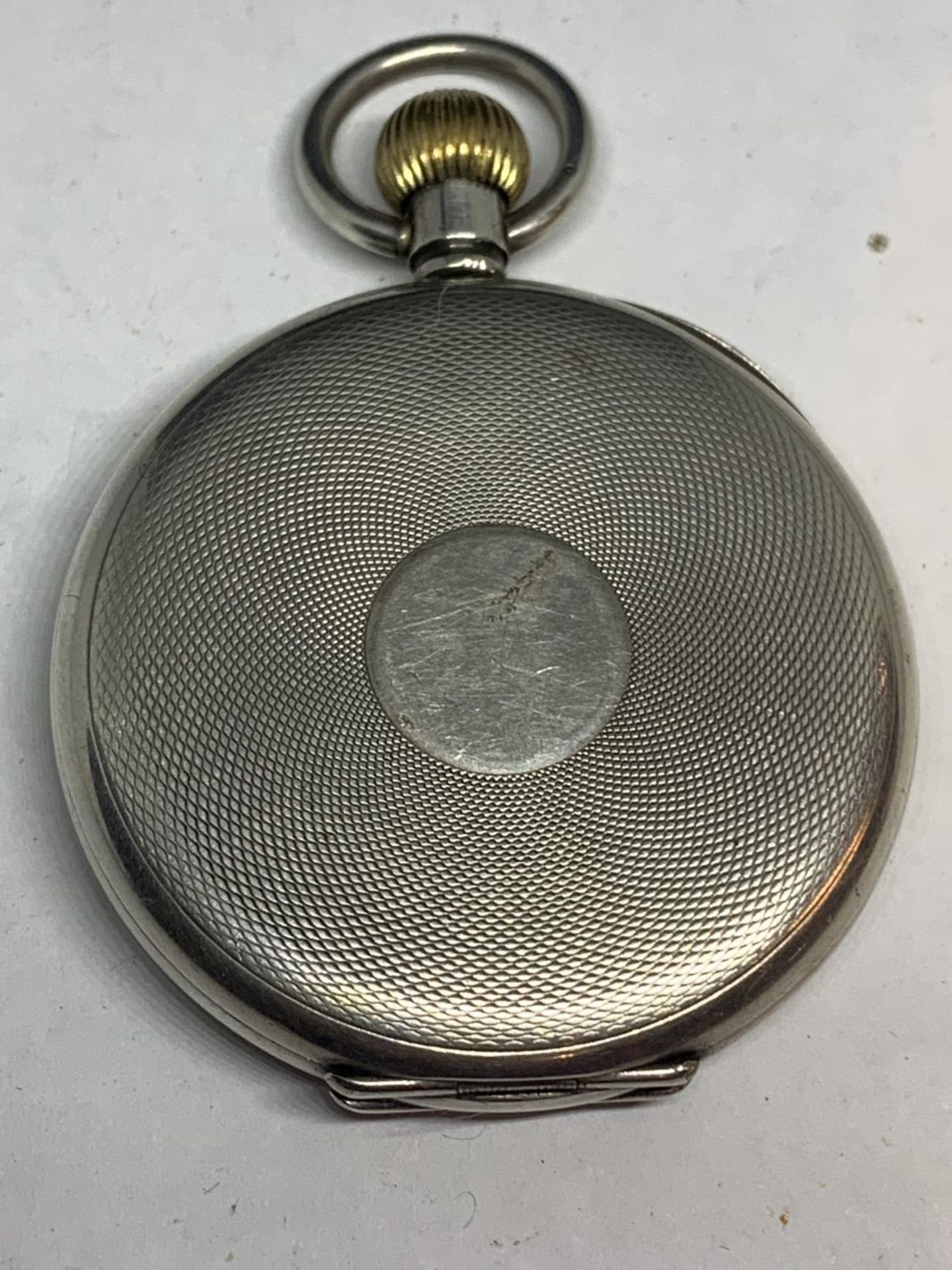 A MAKED 925 SILVER ALBION POCKET WATCH - Image 3 of 4
