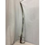 A 1796 PATTERN LIGHT CAVALRY TROOPERS SWORD, 82CM, CURVED BLADE STAMPED WOOLLEY AND CO. WOOLEY AND