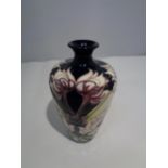 A MOORCROFT ENGLISH MISS VASE 6" TALL