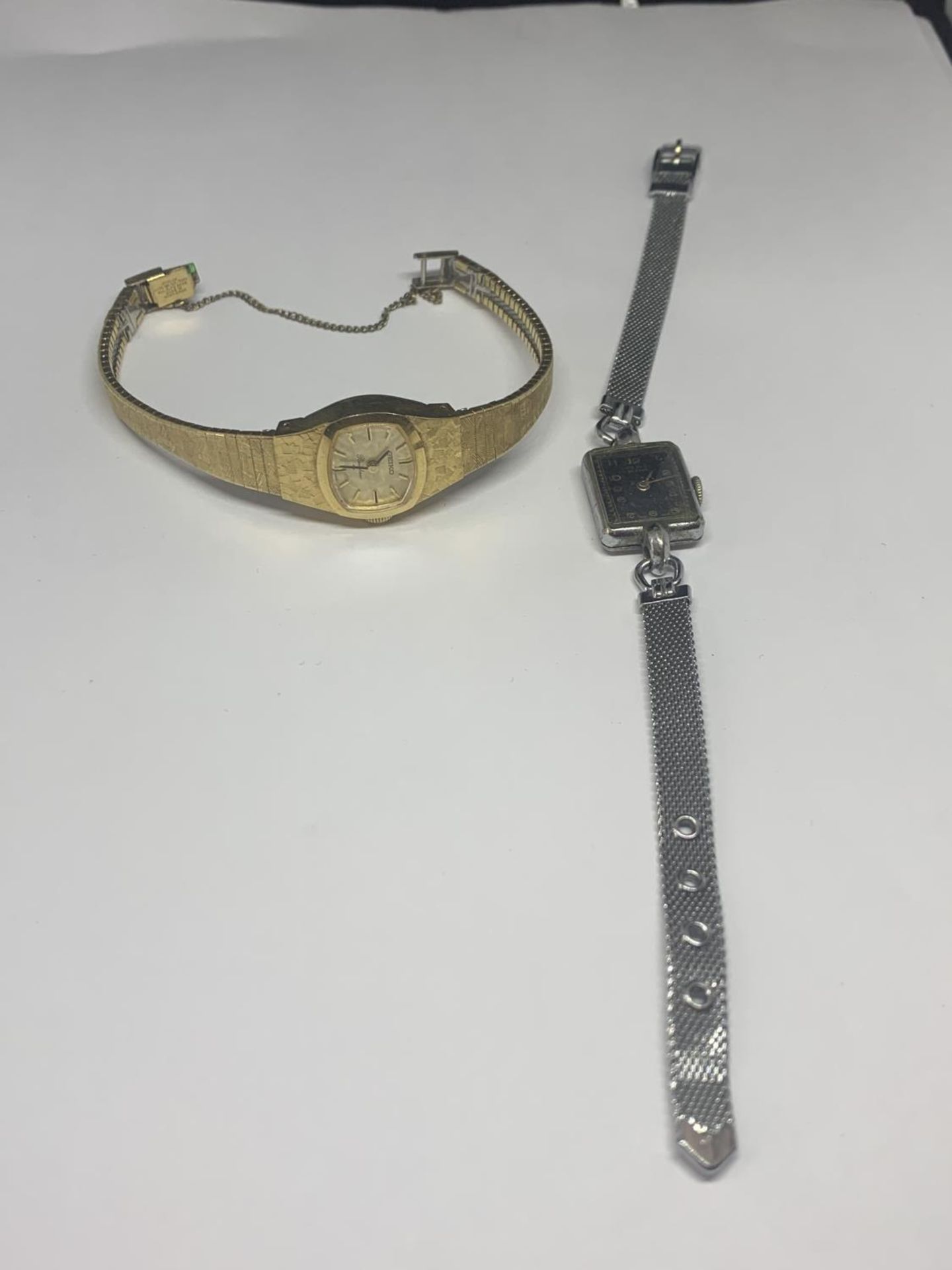 TWO LADIES WRIST WATCHES