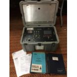 A 20TH CENTURY CASED MARCONI AVIONICS RAIDS O-LEVEL TESTER, ROCKET LAUNCHER CONTROL UNIT, WITH