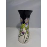 A MOORCROFT TREFOIL VASE 8" TALL