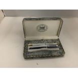 A BOXED SET OF TWO PENS