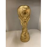 A REPLICA OF THE WORLD CUP TROPHY (JULES RIMET)