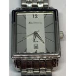 A BEN SHERMAN WRSIT WATCH SEEN WORKING BUT NO WARRANTY