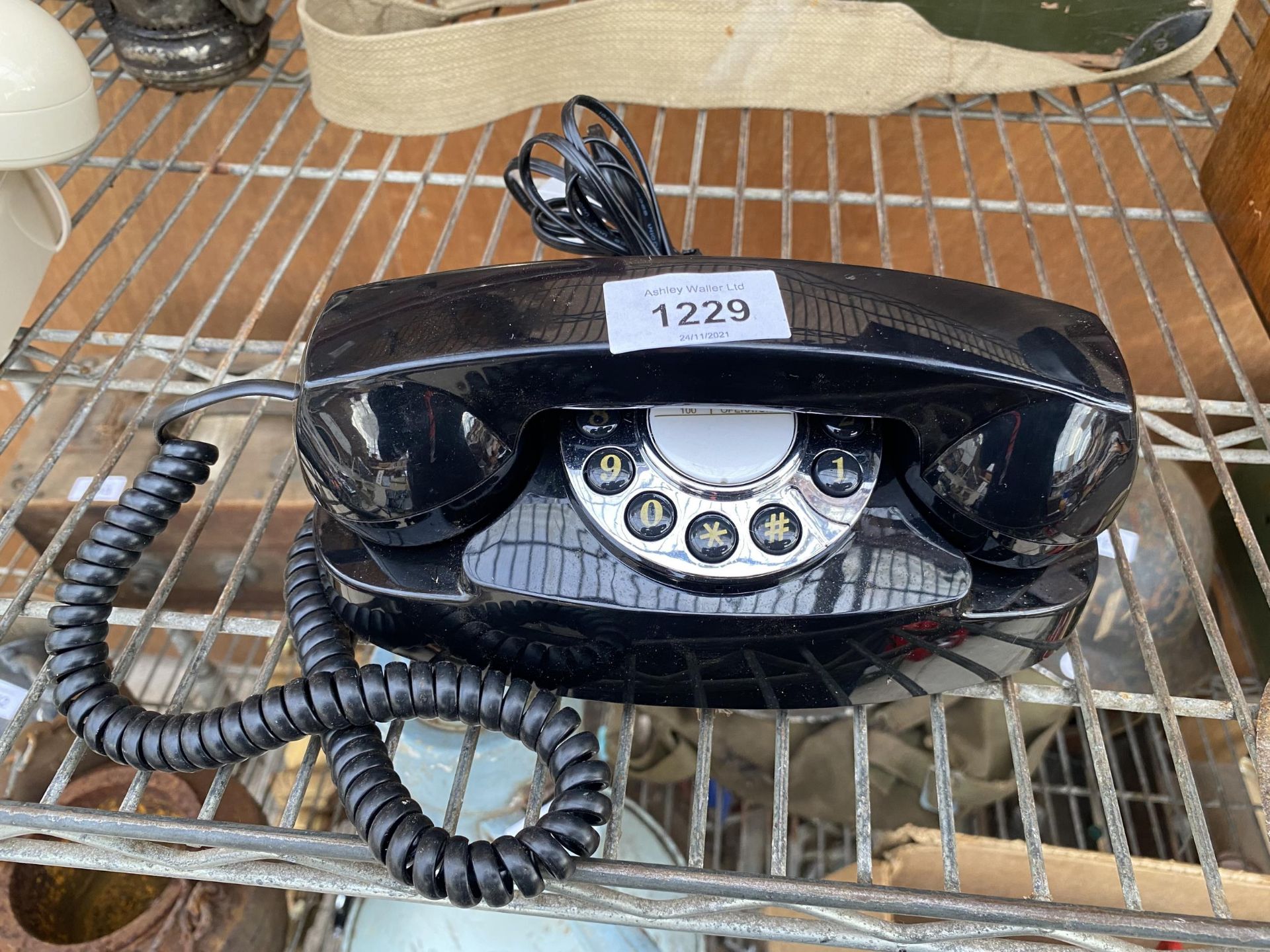 A RETRO GPO PUSH BUTTON TELEPHONE
