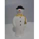 AN ANITA HARRIS SNOWMAN FIGURE